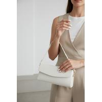 KADIN BEYAZ EL ÇANTASI