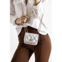 KADIN MİNİ GÜMÜŞ EL ÇANTASI