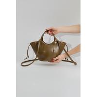 KADIN YAĞ YEŞİLİ EL ÇANTASI